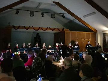 Alton Village Hall in a power cut