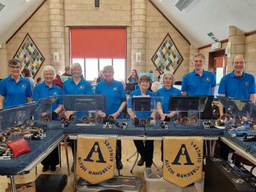 Sporting new polo shirts at Areley Kings